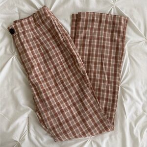 Patterned Dress Pants
